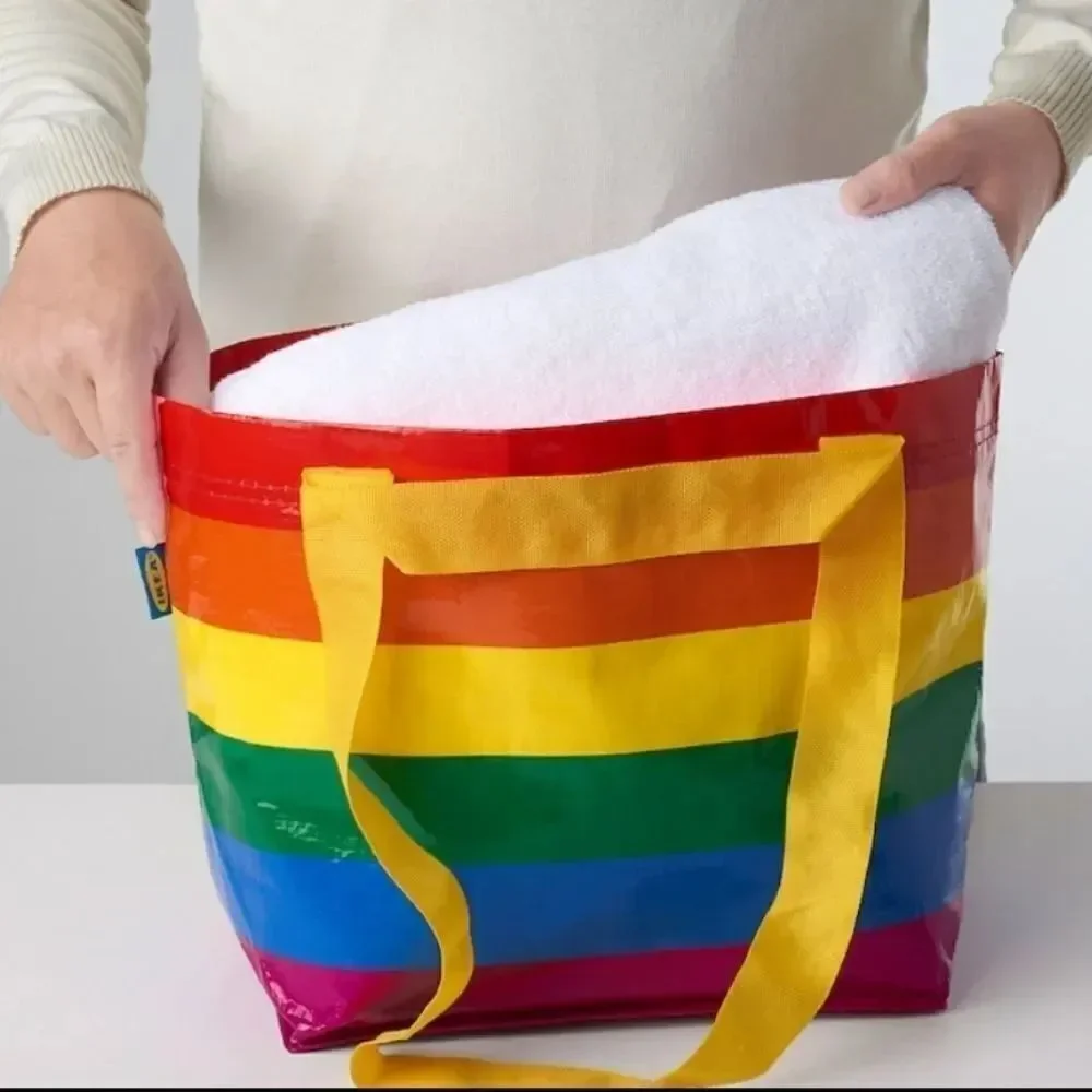 IKEA STORSTOMMA Limited Edition Pride Rainbow Tote bag 🌈Free with any bundle
